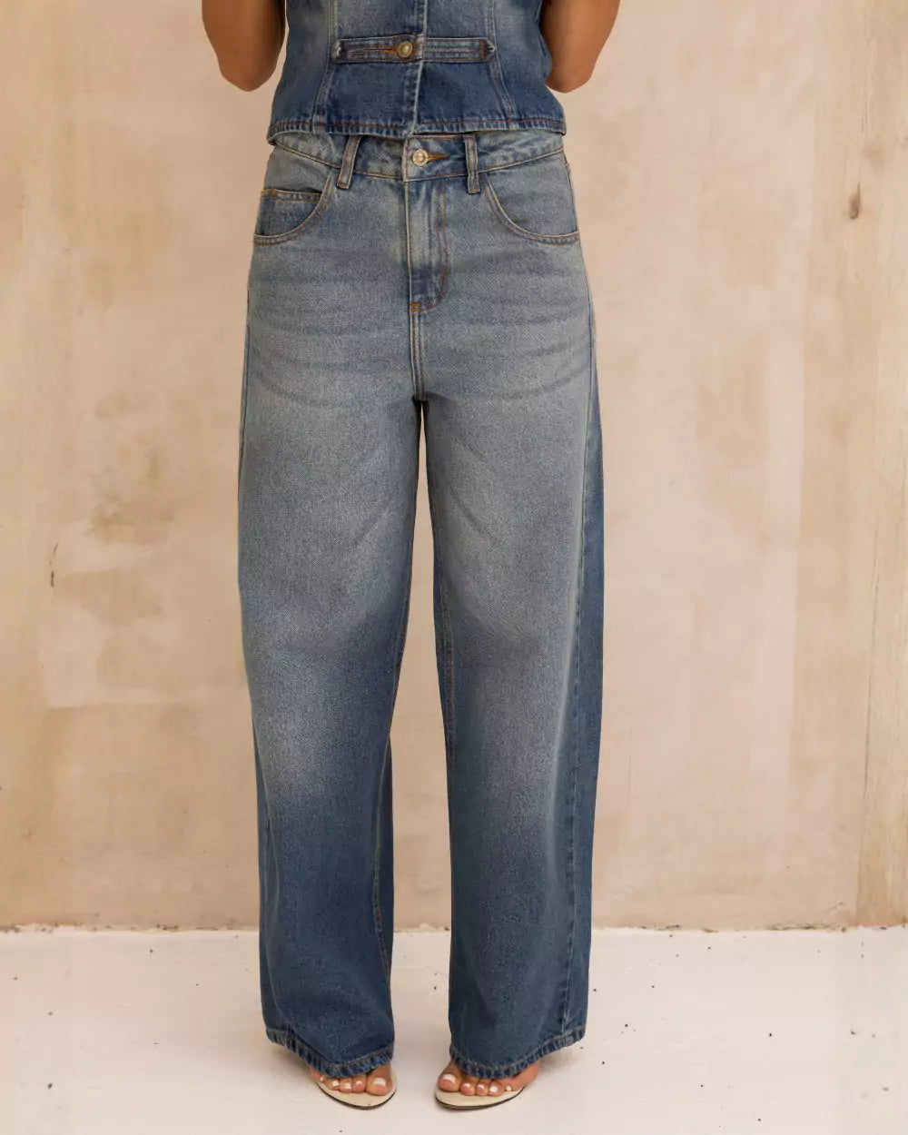 Calça Feminina Alcance ref. CALCA JEANS - VintedoisK Imagem principal do produto