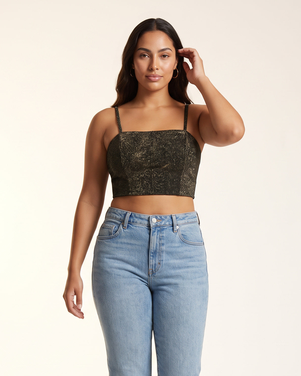 BLUSA TOP SHINE 344125 SKENN Imagem secundária do produto