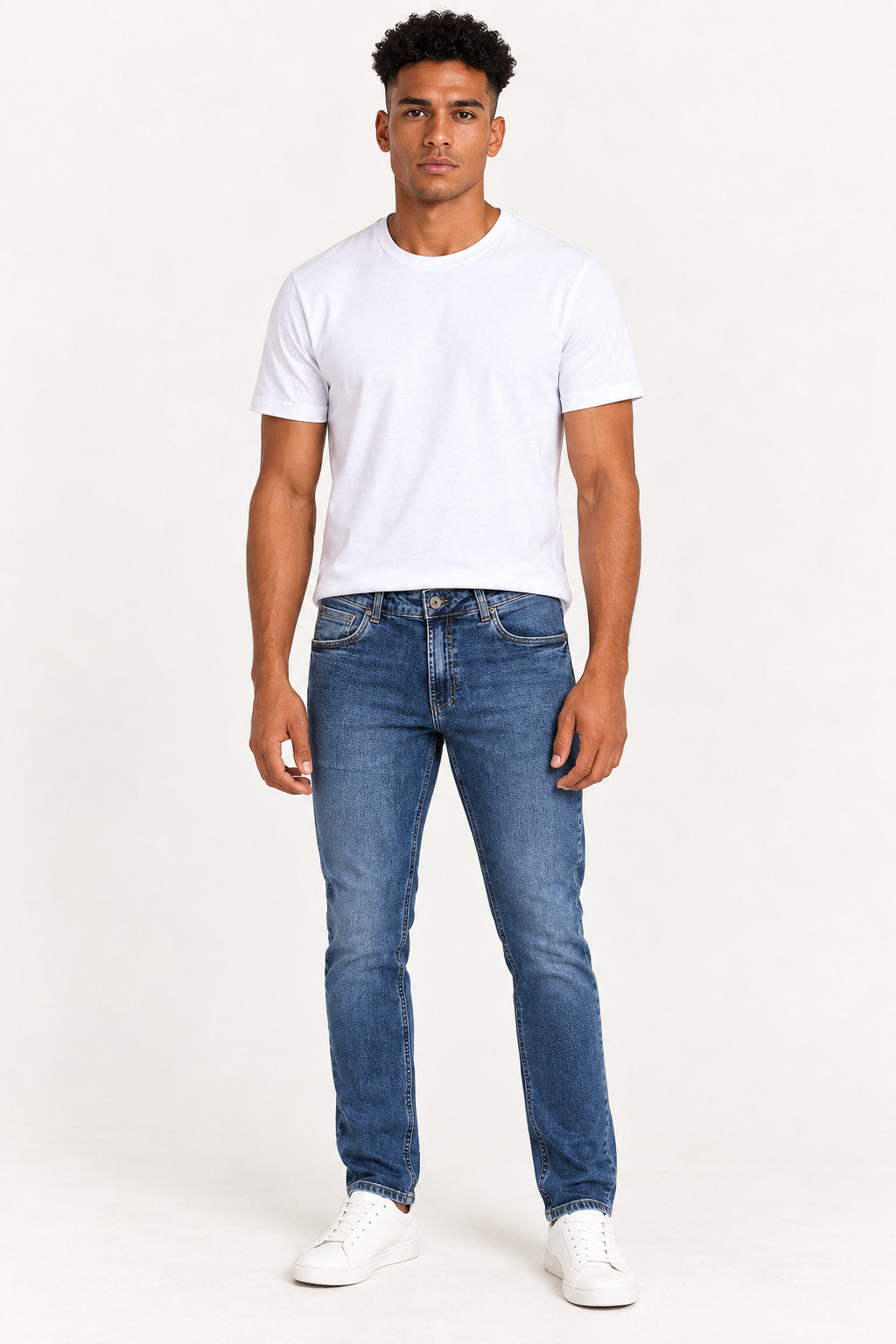 CALÇA JEANS MASC SLIM BORD CAMAS00011 REVANCHE Imagem principal do produto