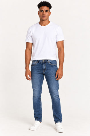 Jeans | Calça Jeans Masculina Slim Bord Revanche — frente