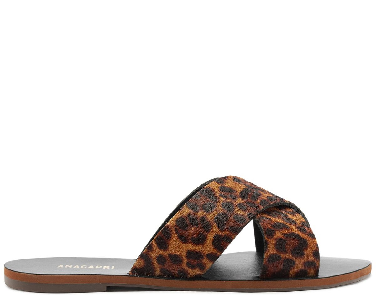 RASTEIRA TIRAS CRUZADAS COURO ANIMAL PRINT C 30014 0004 0276 ANACAPRI Imagem secundária do produto