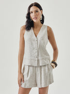 Shorts Feminino Skenn ref. SHORTS ALFAIATARIA - VintedoisK