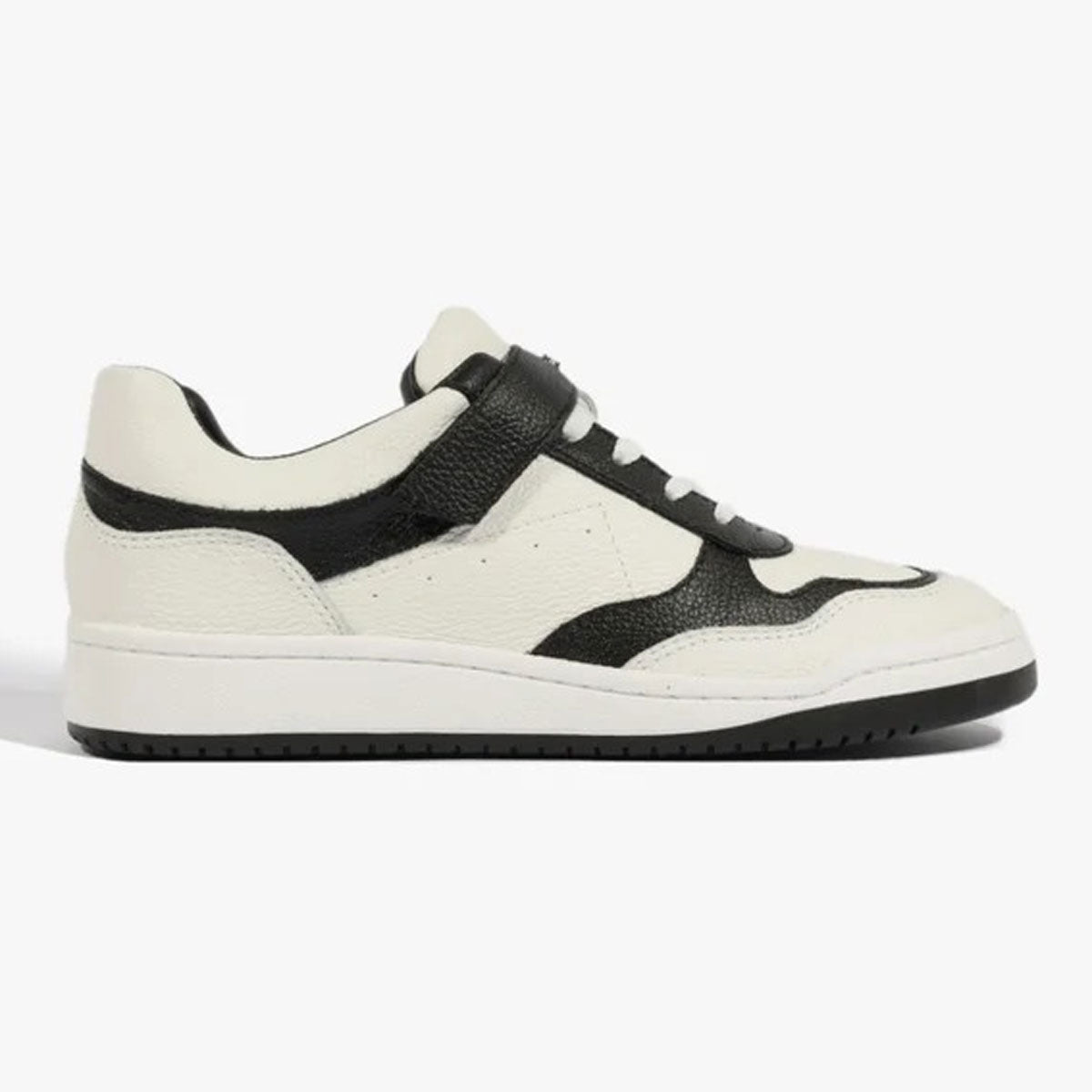 TÊNIS COURO BRANCO E PRETO VELCRO S 20672 0071 0002 SCHUTZ