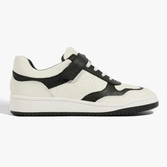 TÊNIS COURO BRANCO E PRETO VELCRO S 20672 0071 0002 SCHUTZ