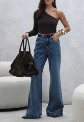 CALÇA JEANS FLARE ESSENCE 9523 ALCANCE