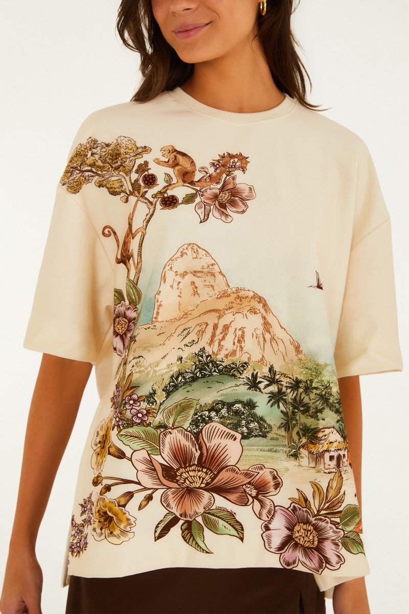 Blusa Feminina FARM RIO ref. BLUSA T - VintedoisK