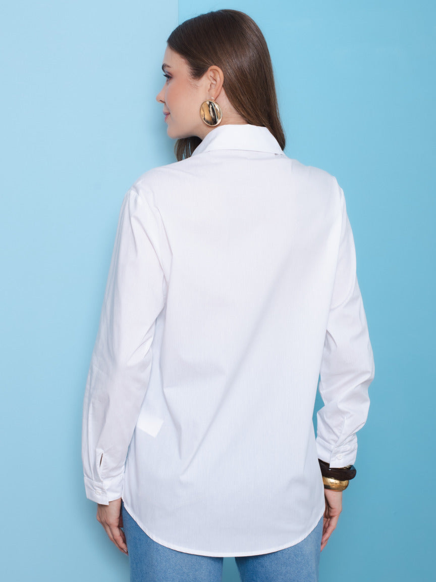 Camisa Feminino Skenn ref. CAMISA TRICOLINE - VintedoisK