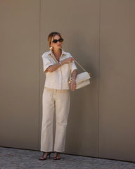 CALÇA JEANS MOM CROPPED 10012144 ALCANCE