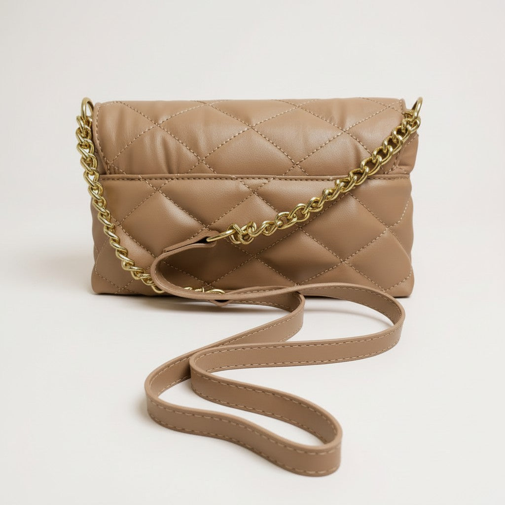 BOLSA CROSSBODY PEQUENA MATELASSÊ BEGE S 50010 2025 0003 SCHUTZ Imagem secundária do produto