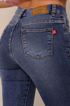 Calça Feminina REVANCHE ref. JEANS FLARE - VintedoisK