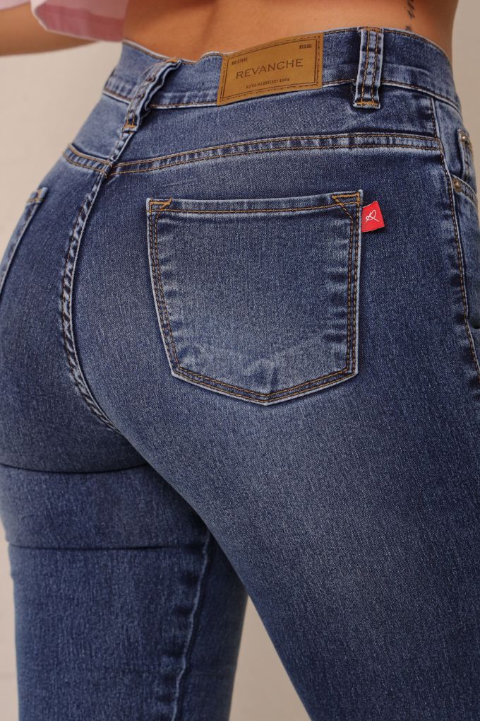 Calça Feminina REVANCHE ref. JEANS FLARE - VintedoisK