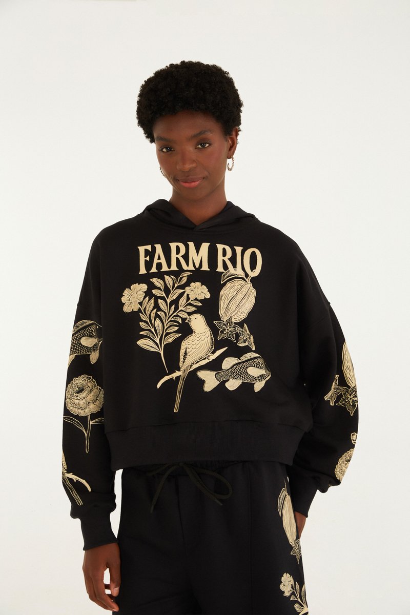 Casaco Feminino Farm rio ref. CASACO MOLETOM - VintedoisK Imagem principal do produto