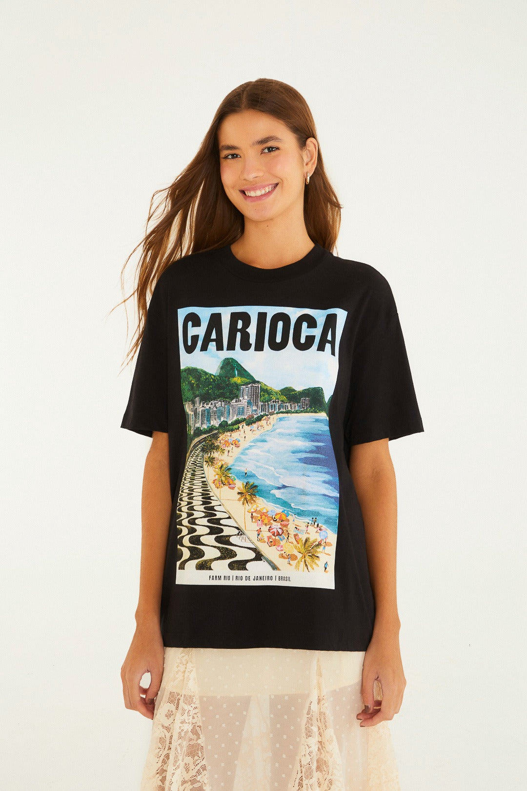 Blusa Feminina Farm rio ref. BLUSA T - VintedoisK