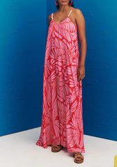 VESTIDO LONGO ALÇA PONTEIRAS 103020 CACAY