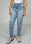 Calça Feminina DISPARATE ref. JEANS MOM - VintedoisK