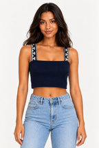 Blusa Feminina CACAY ref. TRICOT JACQUARD - VintedoisK