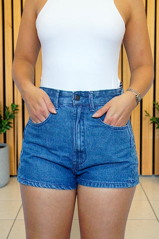 SHORTS JEANS RECORTE BLUE LINE 10200002 ALCANCE