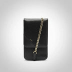 BOLSA PEQUENA PRETA COURO CORRENTE A 50044 0011 0001 AREZZO