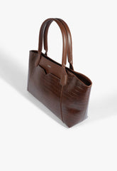 BOLSA SHOPPING NEW KORA MARROM S 50010 0821 0003 SCHUTZ
