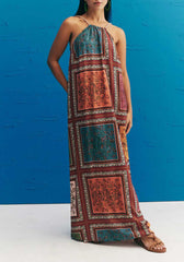 VESTIDO LONGO FRENTE DET CORDAO 102889 CACAY