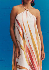 VESTIDO LONGO DET ARGOLA 102894 CACAY