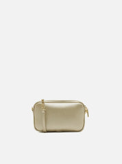 BOLSA TIRACOLO DOURADA PEQUENA CORRENTE BASIC A 50011 0670 0022 AREZZO