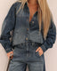 Jaqueta Feminino Alcance ref. JAQUETA JEANS - VintedoisK