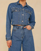 Jaqueta Feminino Alcance ref. JAQUETA JEANS - VintedoisK