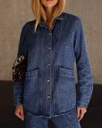 Camisa Feminino Alcance ref. CAMISA JEANS - VintedoisK