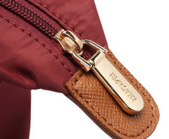 BOLSA SHOPPING GRANDE NYLON BOTÃO VERMELHA C 50036 0018 0005 ANACAPRI