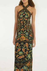 VESTIDO MIDI MARCELLE 344582 FARM RIO