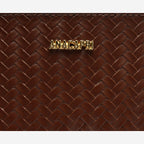 BOLSA SHOPPING GRANDE LININEAR MARROM COFFEE C 50002 0220 0009 ANACAPRI