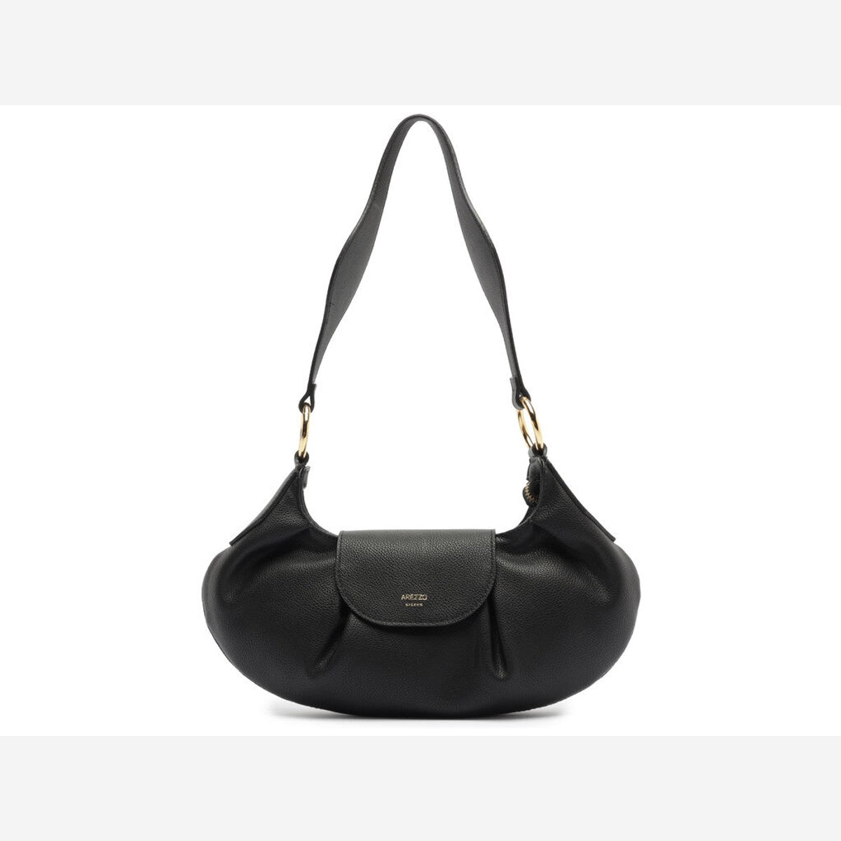 BOLSA SHOULDER PRETA MÉDIA ARGOLAS A 50023 0793 0004 AREZZO