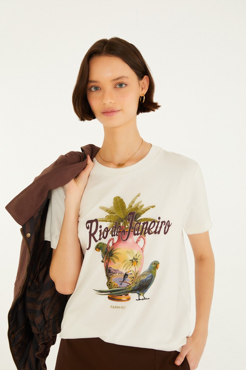 Blusa Feminina FARM RIO ref. BLUSA T - VintedoisK Imagem principal do produto