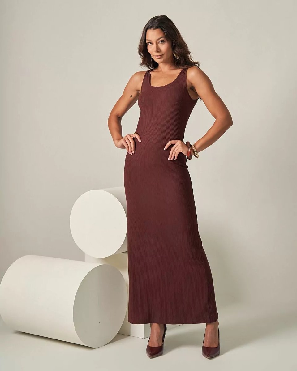 Vestido Feminino Coqueta ref. VESTIDO LONGO - VintedoisK Imagem principal do produto