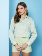 Camisa Feminino Skenn ref. CAMISA TRICOLINE - VintedoisK