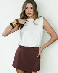 SHORTS SAIA CINTO BOTÕES 403401 SKENN SKENN