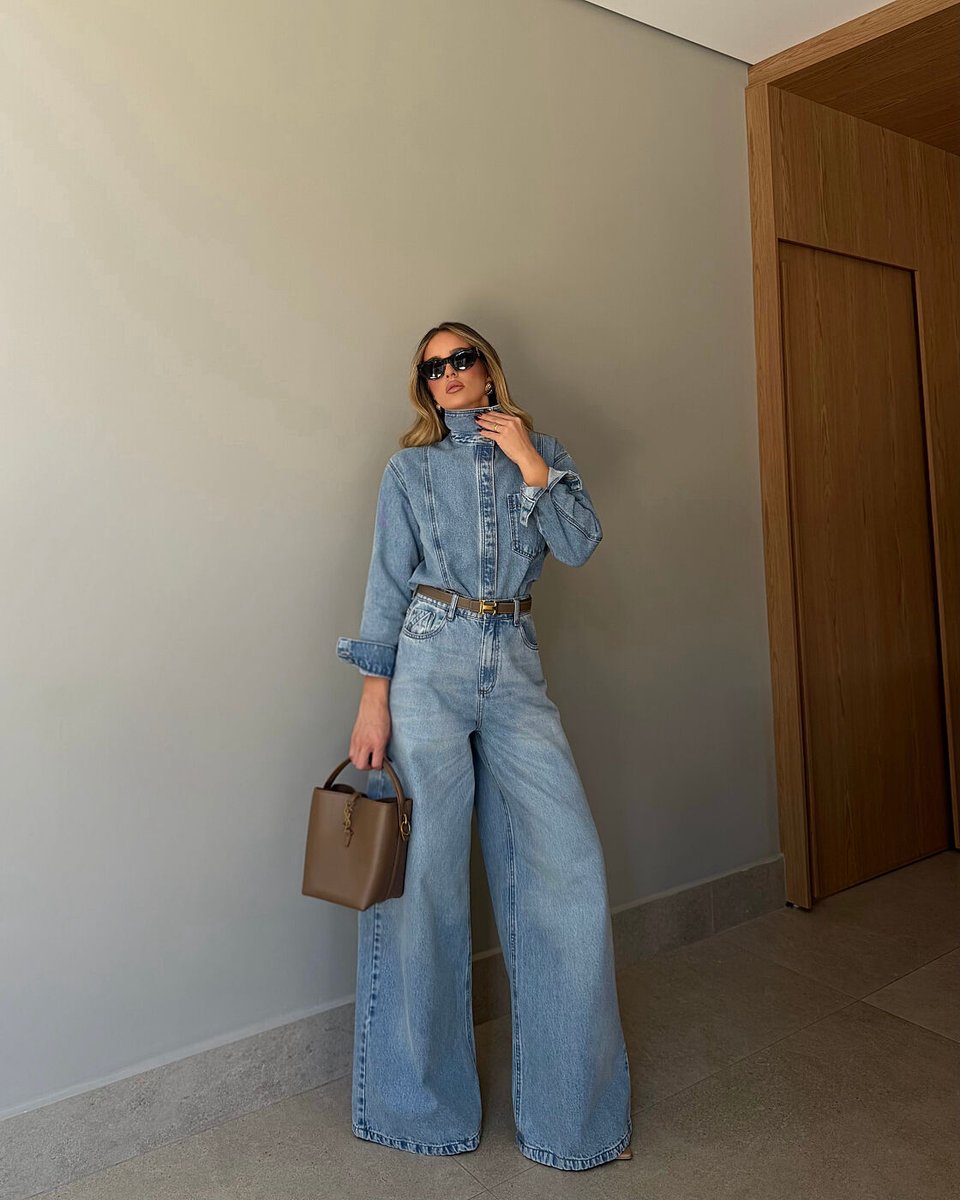 Camisa Feminino Alcance ref. CAMISA JEANS - VintedoisK