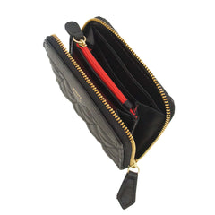 CARTEIRA PEQUENA 944 MATELASSÊ PRETA S 46058 0160 0001 SCHUTZ