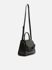 BOLSA SATCHEL PRETA IARA MÉDIA A 50023 0477 0101 AREZZO