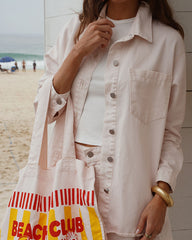 CAMISA JEANS AMPLA STRIPES COAST LISTRAS 10043356 ALCANCE