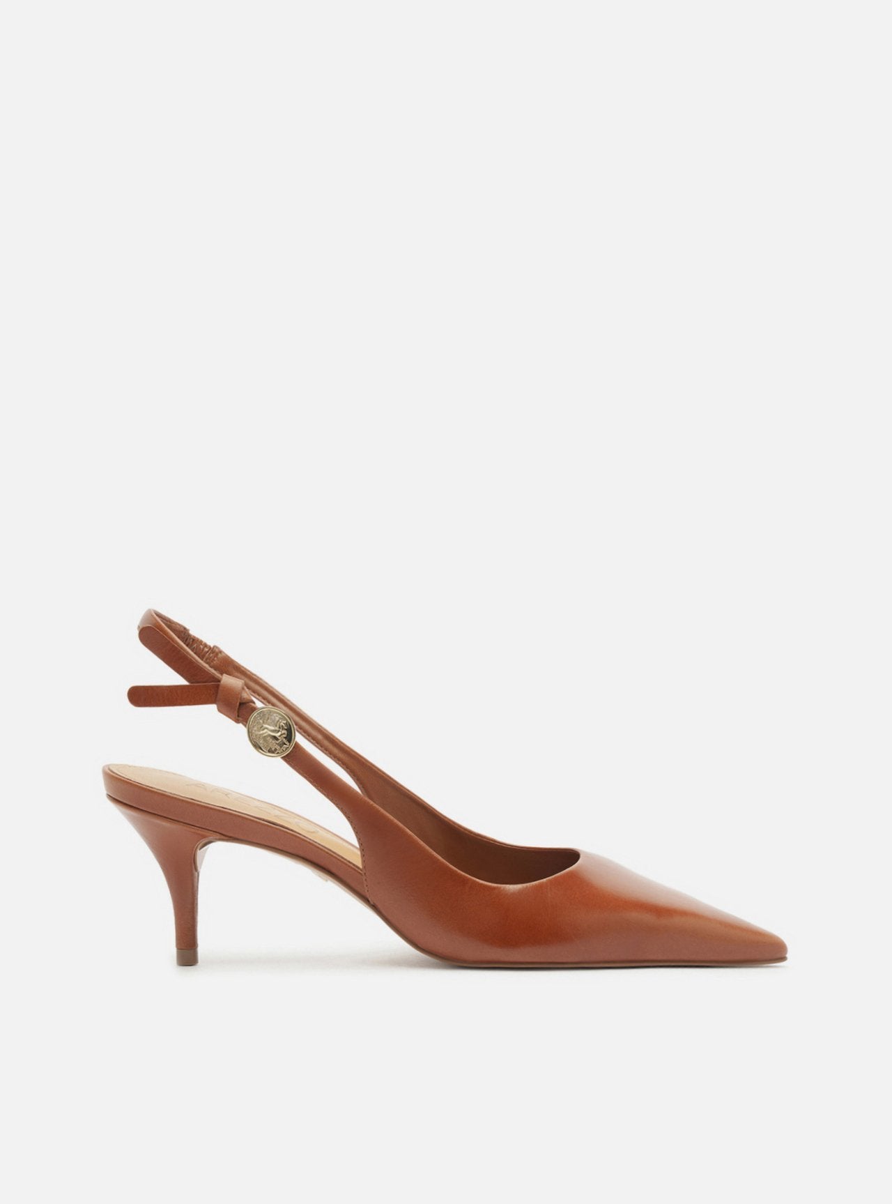 Rasteira Feminina Arezzo ref. SCARPIN MARROM - VintedoisK Imagem principal do produto