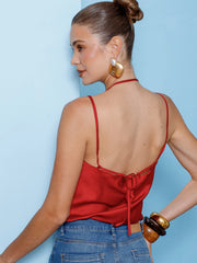 BLUSA REGATA CETIM CHIC 403182 SKENN