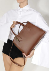 BOLSA TOTE MARROM GRANDE S 50015 0864 0002 SCHUTZ