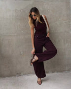 Calça Feminina Alcance ref. JEANS BARREL - VintedoisK
