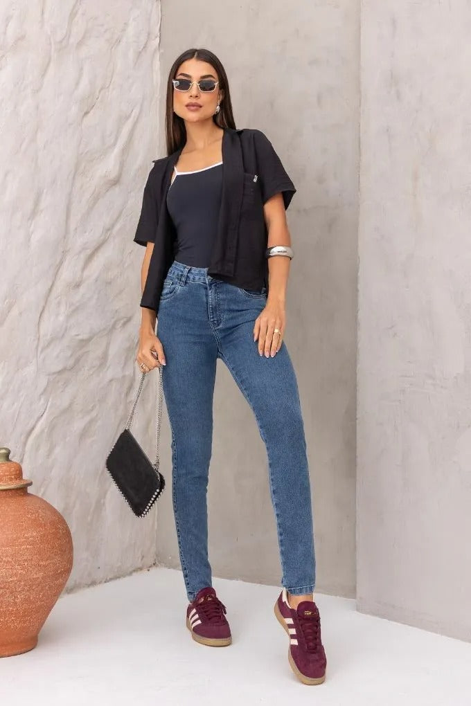 CAMISA CROPPED MC CMF00011 REVANCHE
