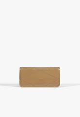 BOLSA BEGE COURO COSTURA EM X S 50018 3035 0003 SCHUTZ