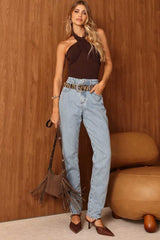 CALÇA JEANS MOM 1731001 ALCANCE