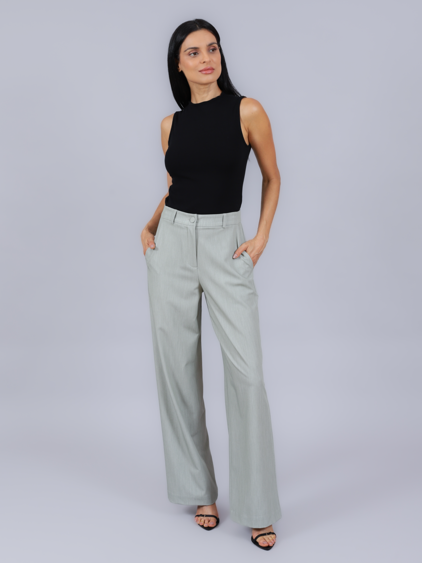 Calça Feminina SKENN ref. CREPE LIST - VintedoisK