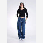 BLUSA CANELADA MANGA 3/4 BLFEM00232 REVANCHE